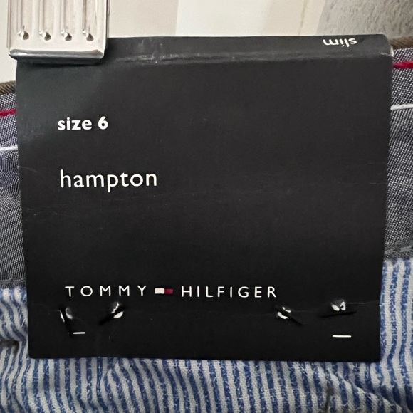 NWT Tommy Hilfiger Hampton Chino Pants, Olive Green, Size 6 - Picture 4 of 8